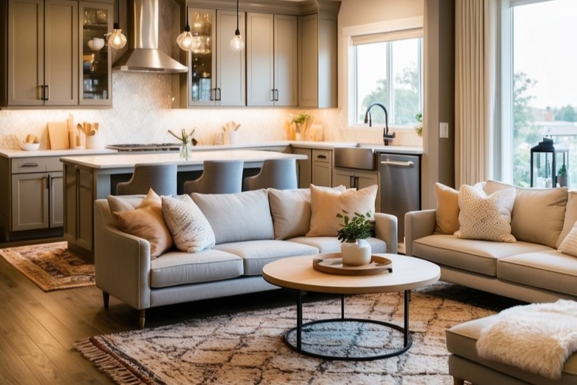 12 Stunning Open Concept Kitchen-Living Rooms to Inspire Your Next ...