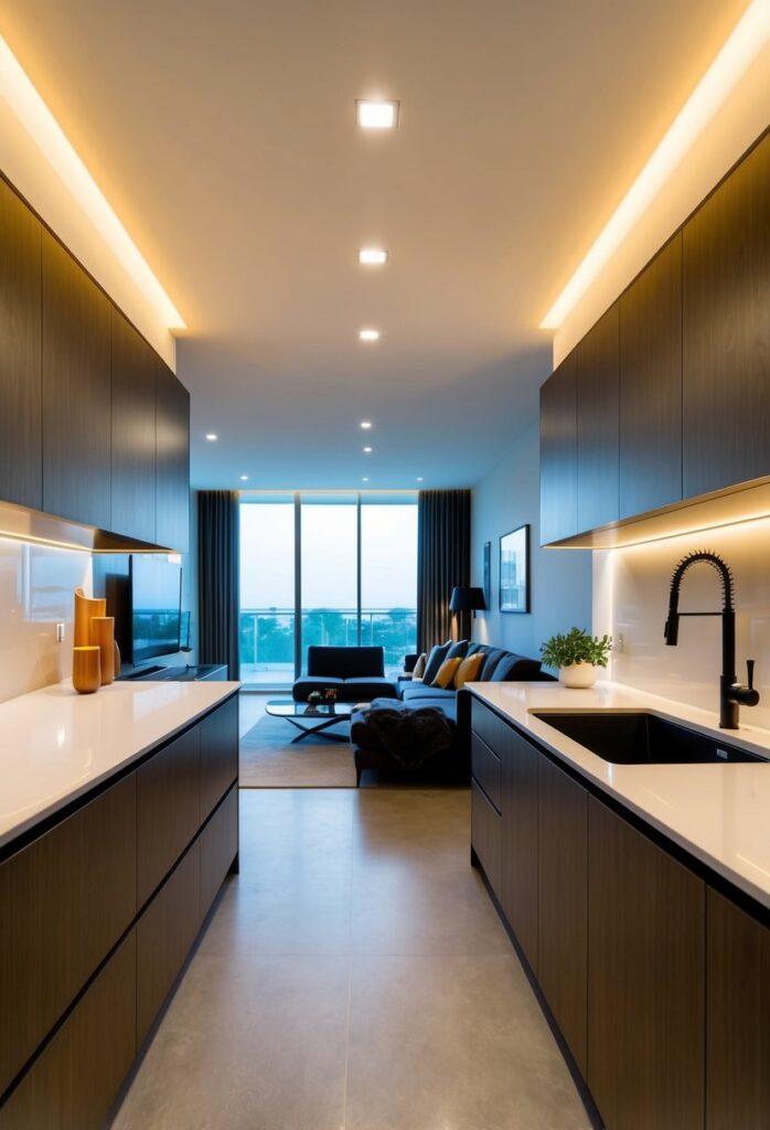 12 Pro Tips to Lighting Your Open Concept Kitchen-Living Room ...